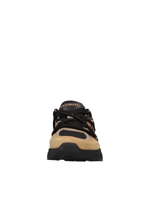 Sneakers in camoscio e tessuto BIKKEMBERGS | 25115/CP C SUEDEMARRONE-ARANCIO-NERO